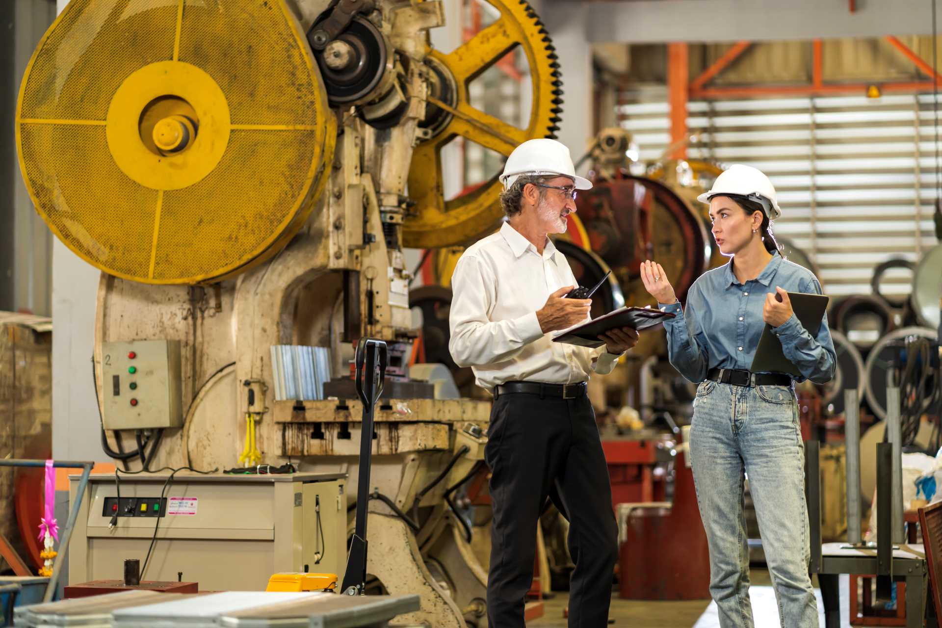 Quality assurance in a metal factory | Featured image for the Environment Quality Assurance landing page from Bramwell Partners.